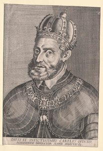 Carlos V, emperador del Sacro Imperio Romano Germánico de Artist Unknown