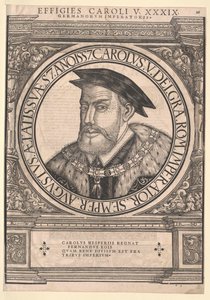 Carlos V, emperador del Sacro Imperio Romano Germánico de Artist Unknown