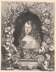 Infanta de España Margarita Teresa (imprimir) de Artist Unknown