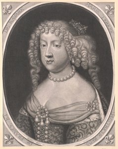 Infanta de España María Teresa (imprimir) de Artist Unknown