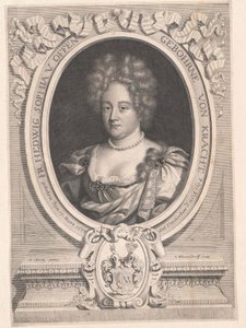 Jadwiga Sophia von Kracht (impresión) de Artist Unknown