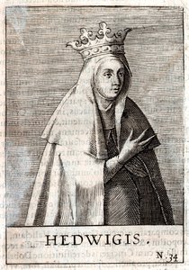 Jadwiga de Polonia (grabado) de Artist Unknown