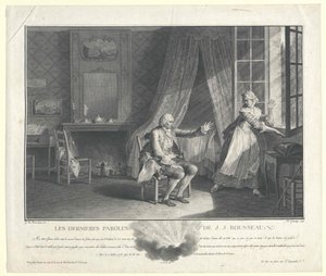 Jean Jacques Rousseau de Artist Unknown
