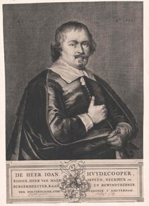 Johan Huydecoper de Artist Unknown