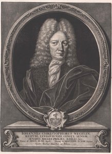 Johann Christoph Wegelin (imprimir) de Artist Unknown