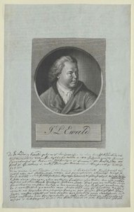 Johann Ludwig Ewald (imprimir) de Artist Unknown