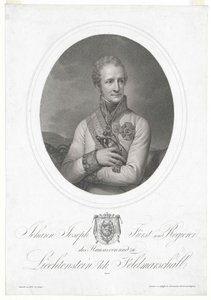 Johann conde de Liechtenstein de Artist Unknown