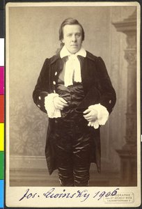 Joseph Lewinsky en "Pitt und Fox" de Rudolf de Gottschall de Artist Unknown
