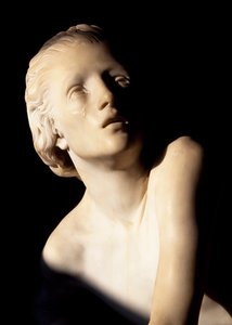 Julieta Capuleto, detalle de la estatua, tumba de Julieta, antiguo convento de San Francisco, Corso, Verona (Lista del Patrimonio Mundial de la UNESCO, 2000), Véneto, Italia. de Artist Unknown