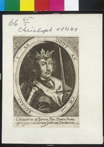 Rey de Dinamarca y Suecia Christoph III de Artist Unknown