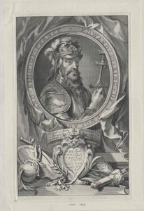 Rey de Inglaterra Eduardo III (impresión)