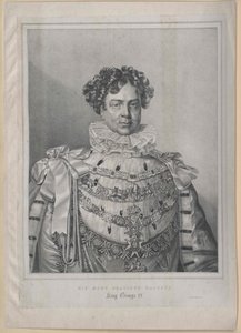 Rey de Inglaterra Jorge IV de Artist Unknown