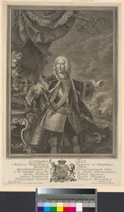 Rey de Inglaterra elector de Hannover Jorge II de Artist Unknown