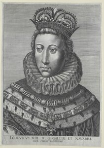 Rey de Francia Luis XIII de Artist Unknown