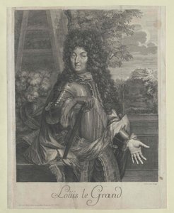 Rey de Francia Luis XIV de Artist Unknown