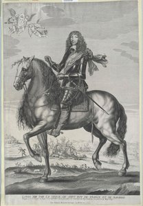 Rey de Francia Luis XIV de Artist Unknown