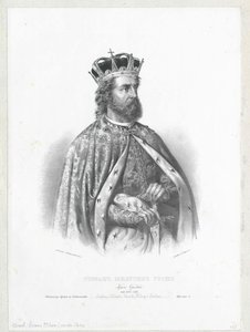 Rey de Serbia Esteban Urosch II de Artist Unknown