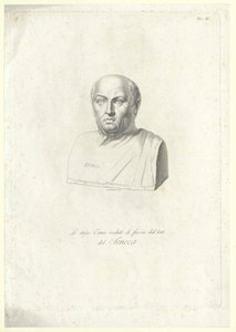 Lucio Anneo Séneca (imprimir) de Artist Unknown