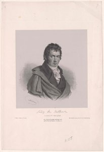 Ludwig van Beethoven de Artist Unknown
