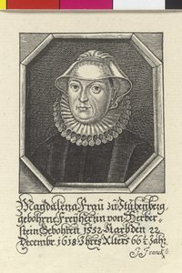 Magdalene Baronesa Herberstein de Artist Unknown