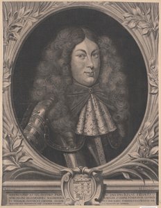 Margrave de Brandeburgo-Ansbach Johann Friedrich (imprimir) de Artist Unknown