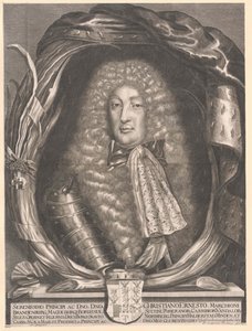 Margrave de Brandeburgo-Bayreuth Christian Ernst (imprimir) de Artist Unknown