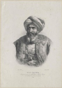 Mehemed Ali bashaw (imprimir) de Artist Unknown