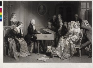 Mozart en Viena de Artist Unknown