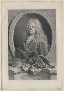 Nicolas de Largilliere (impresión) de Artist Unknown
