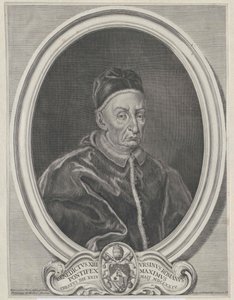 Papa Clemente XII (imprimir) de Artist Unknown
