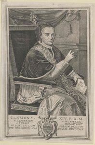Papa Clemente XIV de Artist Unknown