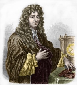Retrato de Christiaan Huygens, físico y matemático holandés