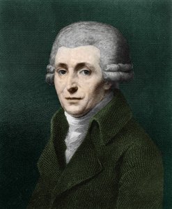 Retrato de Franz Joseph Haydn (1732-1809). de Artist Unknown
