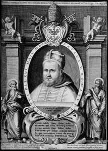 Retrato del 231º Papa Pablo V en 1605