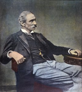 Retrato del político italiano Giuseppe Zanardelli (1826-1903). de Artist Unknown