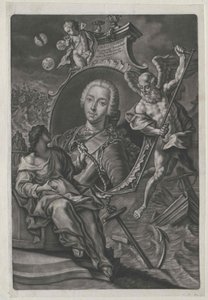 Príncipe de Inglaterra Karl Eduard (imprimir) de Artist Unknown
