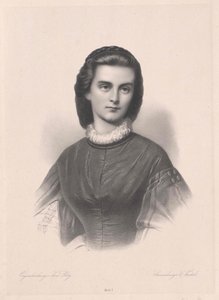 Princesa de Baviera-Gelnhausen Marie (imprimir) de Artist Unknown