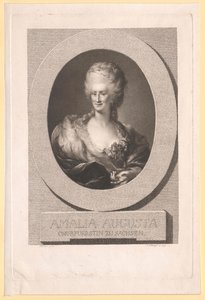 Princesa de Pfalz-Zweibruecken-Birkenfeld Amalie Auguste de Artist Unknown