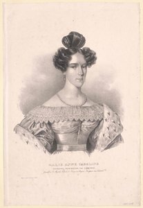 Princesa de Saboya-Cerdeña María Ana de Artist Unknown