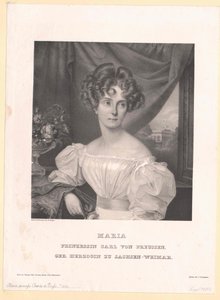 Princesa de Sajonia-Weimar Eisenach Maria de Artist Unknown