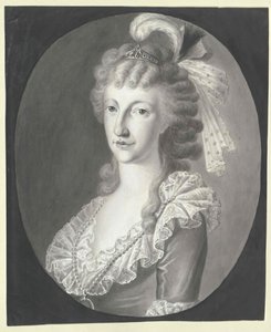 Princesa de las Dos Sicilias María Teresa (impresión) de Artist Unknown