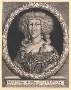 Princesa de palacio Eleonora Magdalena Teresa de Artist Unknown