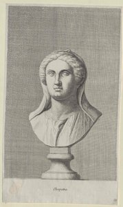 Reina de Egipto Cleopatra VII (impresión)
