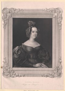 Reina de Portugal María II de Honor de Artist Unknown