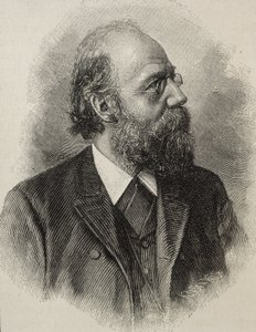 RICKERT, Heinrich (1863-1936). Filósofo alemán, uno de los principales neokantianos. Grabado de Artist Unknown