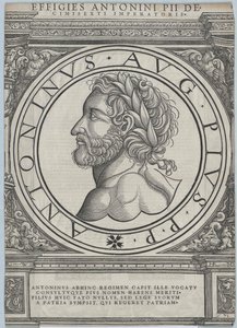 El emperador romano Antonino Pío de Artist Unknown