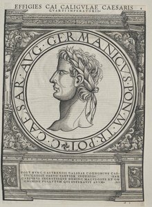 El emperador romano Calígula de Artist Unknown