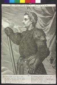 El emperador romano Claudio de Artist Unknown