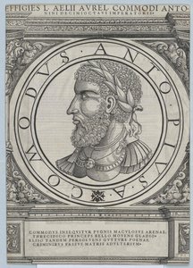 El emperador romano Cómodo de Artist Unknown