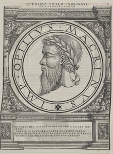 El emperador romano Macrino de Artist Unknown
